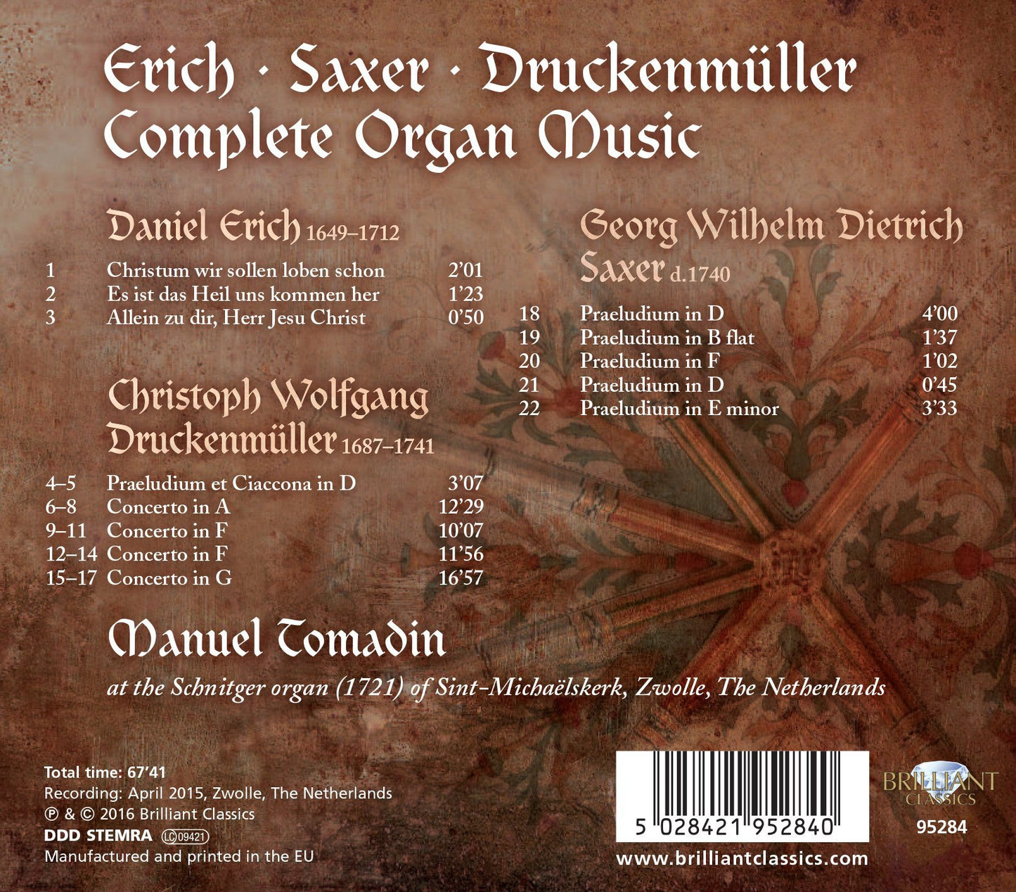COMPLETE ORGAN MUSIC