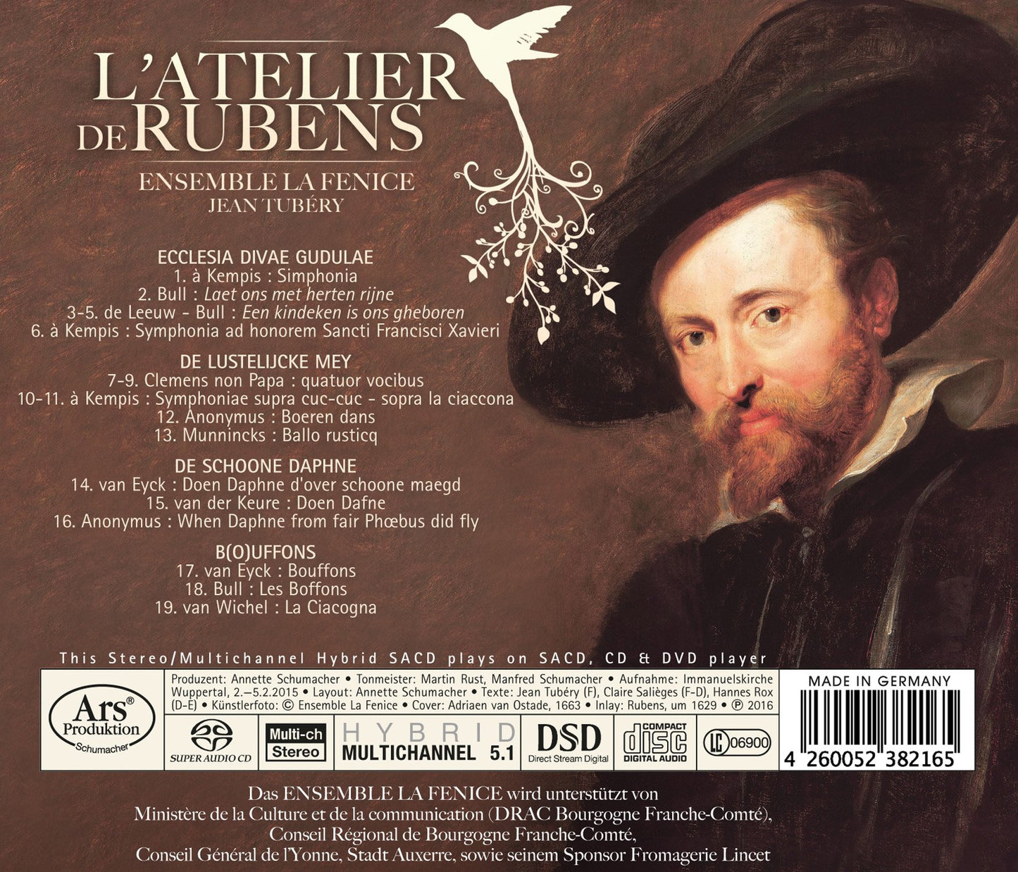 Musicae belgicae: L'atelier de Rubens
