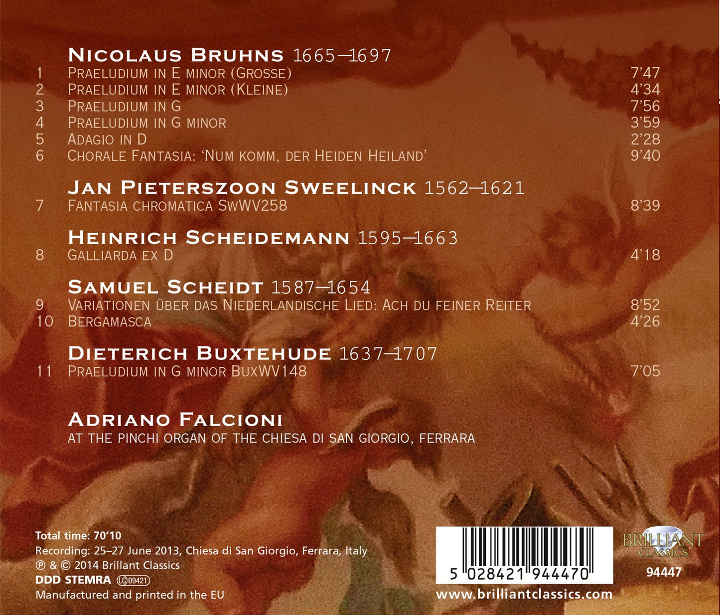 Bruhns: Complete Organ Music