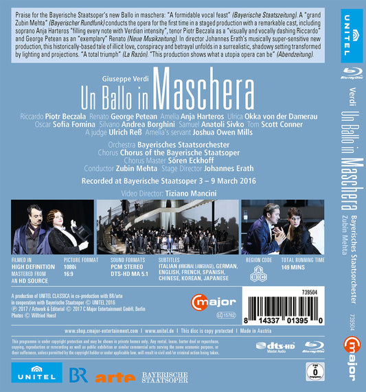 Verdi: Un ballo in maschera