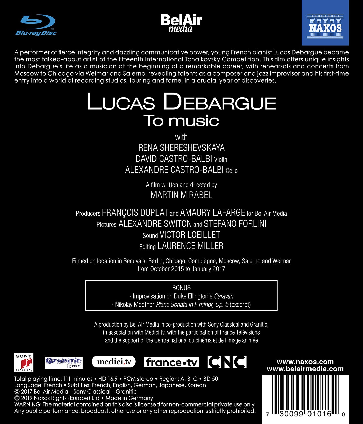 Lucas Debargue - To Music