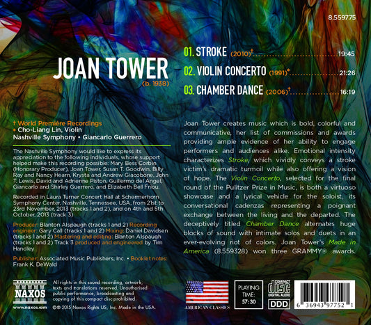 Tower: Violin Concerto, Stroke & Chamber Dance