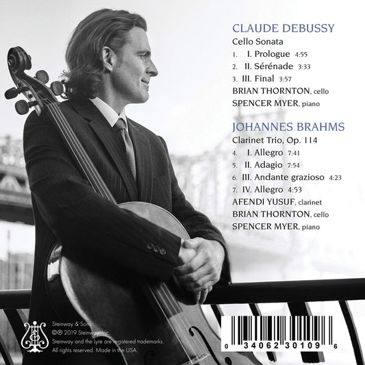 Debussy: Cello Sonata, L. 135 - Brahms: Clarinet Trio, Op. 1