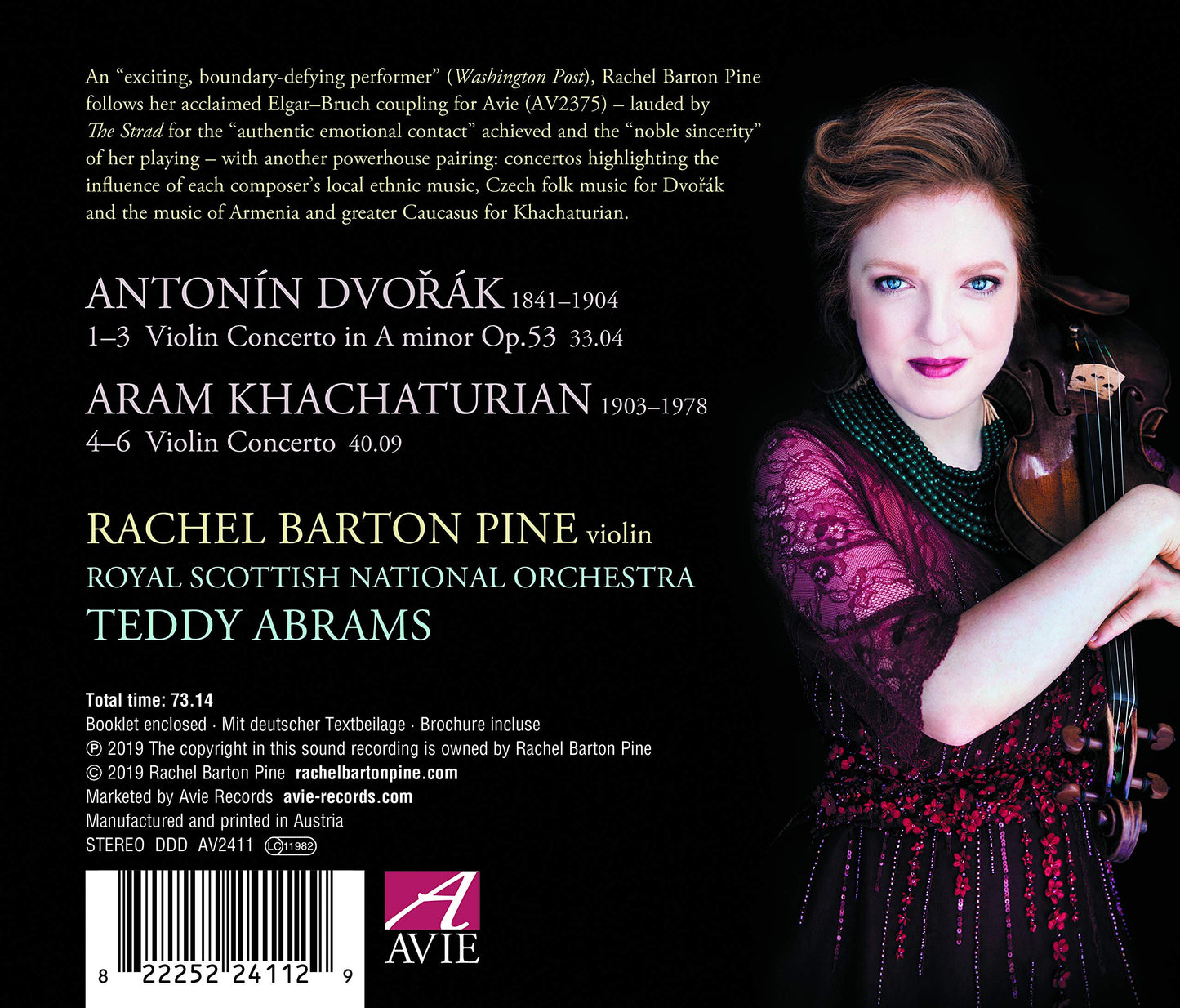 Dvorák - Khatchaturian: Violin Concertos