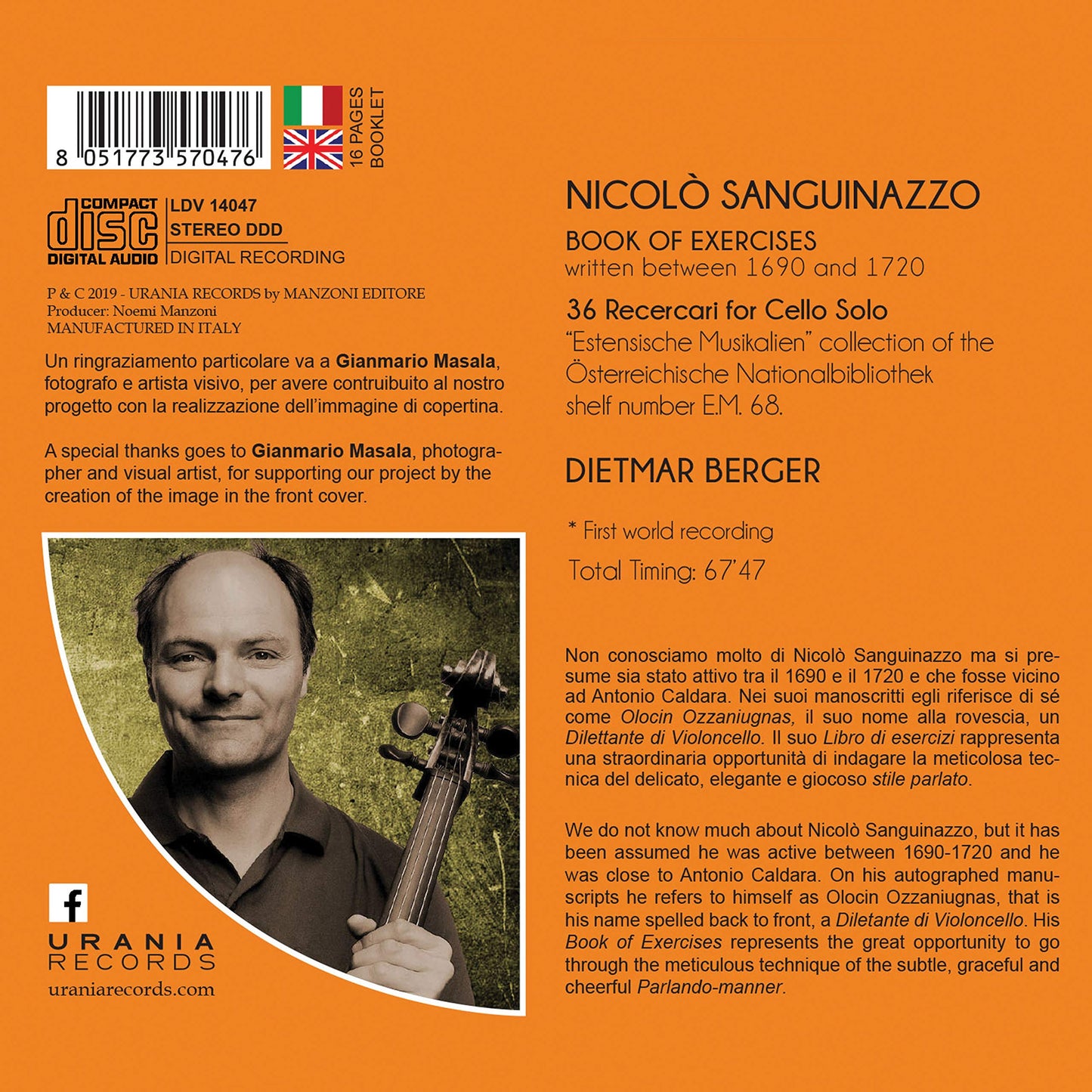 Dilettante di Violoncello