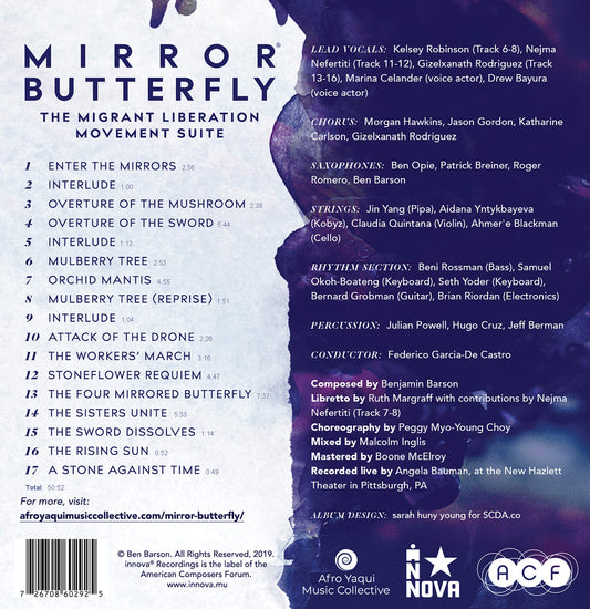 Barson: Mirror Butterfly - The Migrant Liberation Movement S