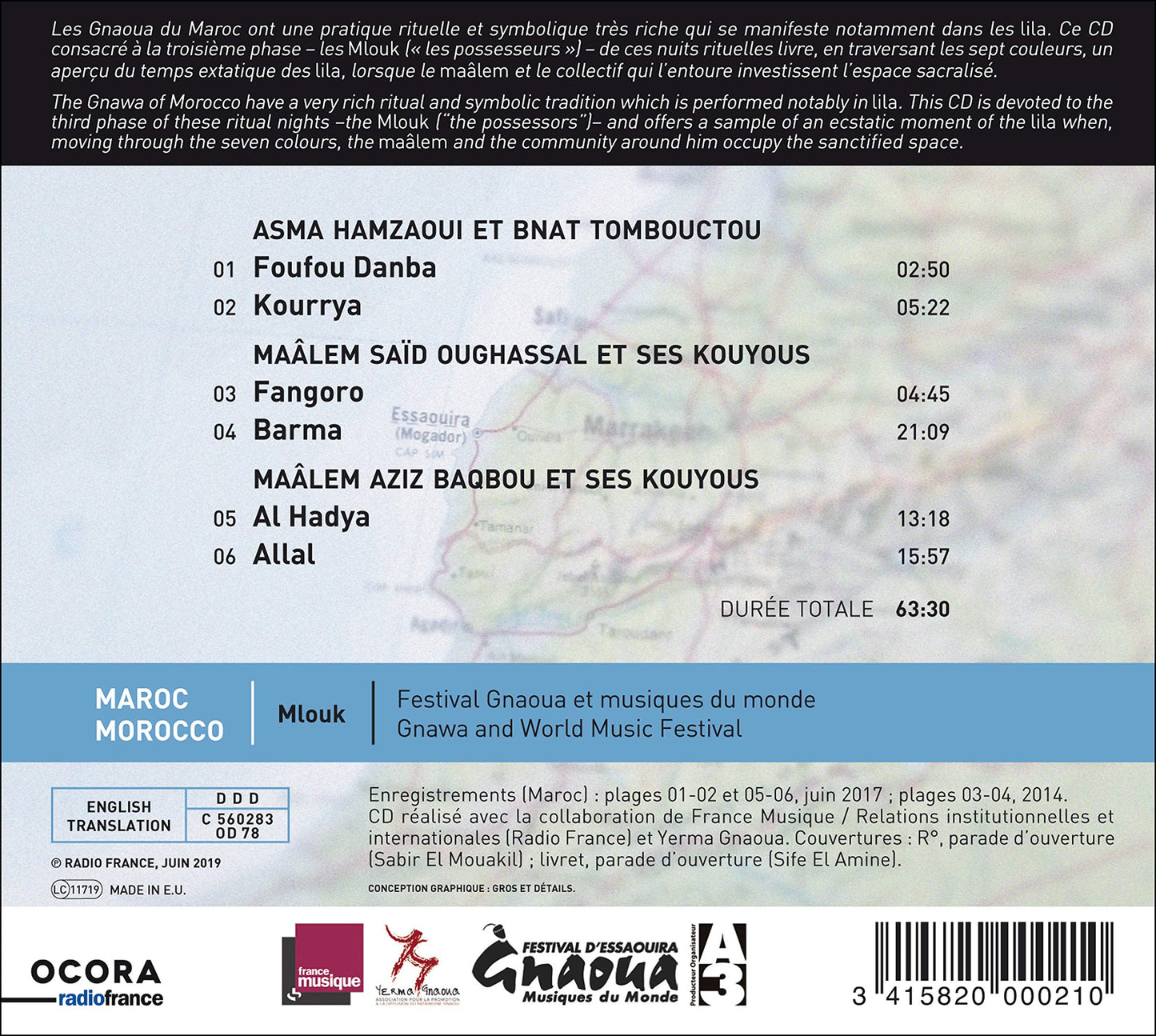 Maroc: Mlouk, Festival Gnaoua et musiques du monde