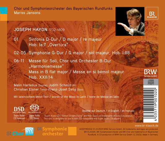 Haydn, J.: Mass No. 14, "Harmoniemesse" / Symphony No. 88 /