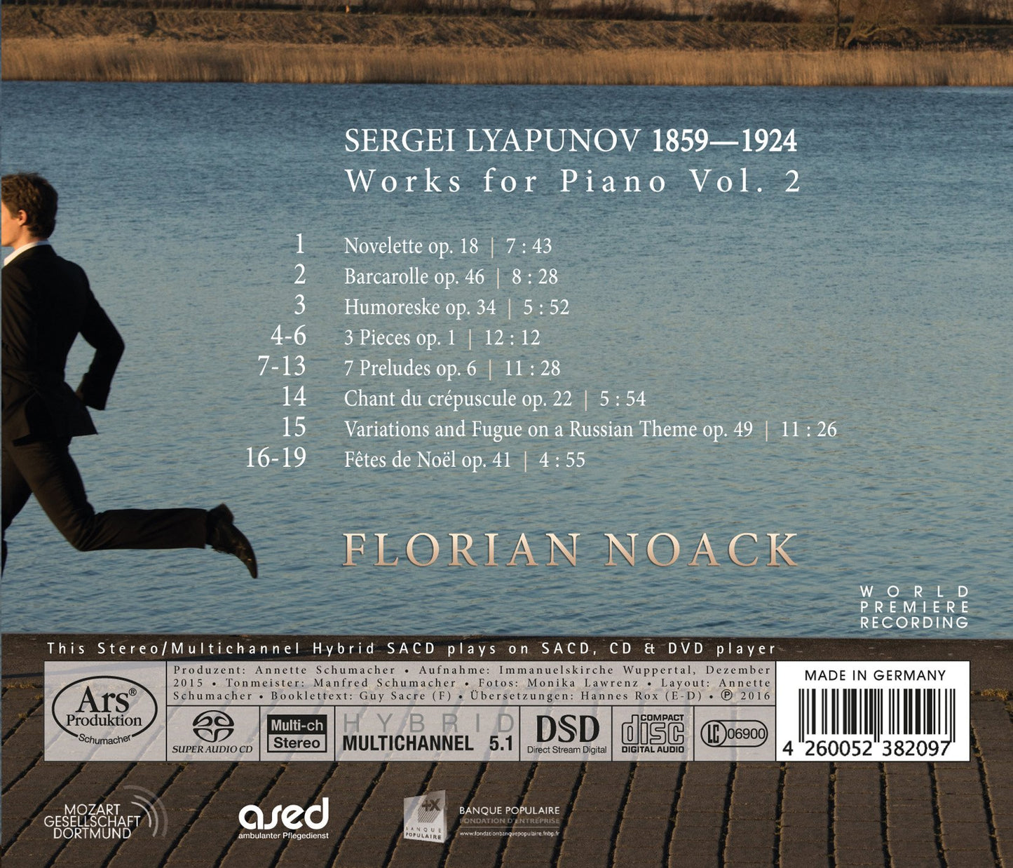 Lyapunov: Works for Piano, Vol. 2