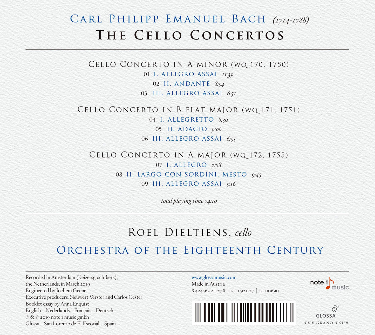 The Cello Concertos