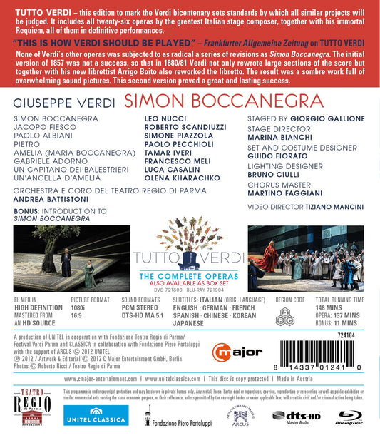 Verdi: Simon Boccanegra