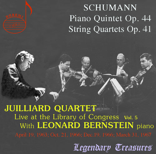 Juilliard Quartet, Vol. 5: Live at Library of Congress – Sch