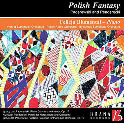 PADEREWSKI: Piano Concerto in A minor / Fantasie Polonaise /