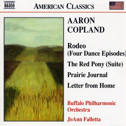 COPLAND: Prairie Journal / The Red Pony Suite / Letter from