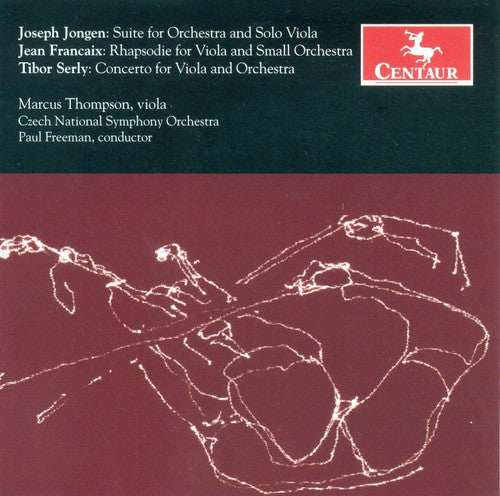 Jongen, J.: Suite for Viola and Orchestra / Francaix, J.: Rh