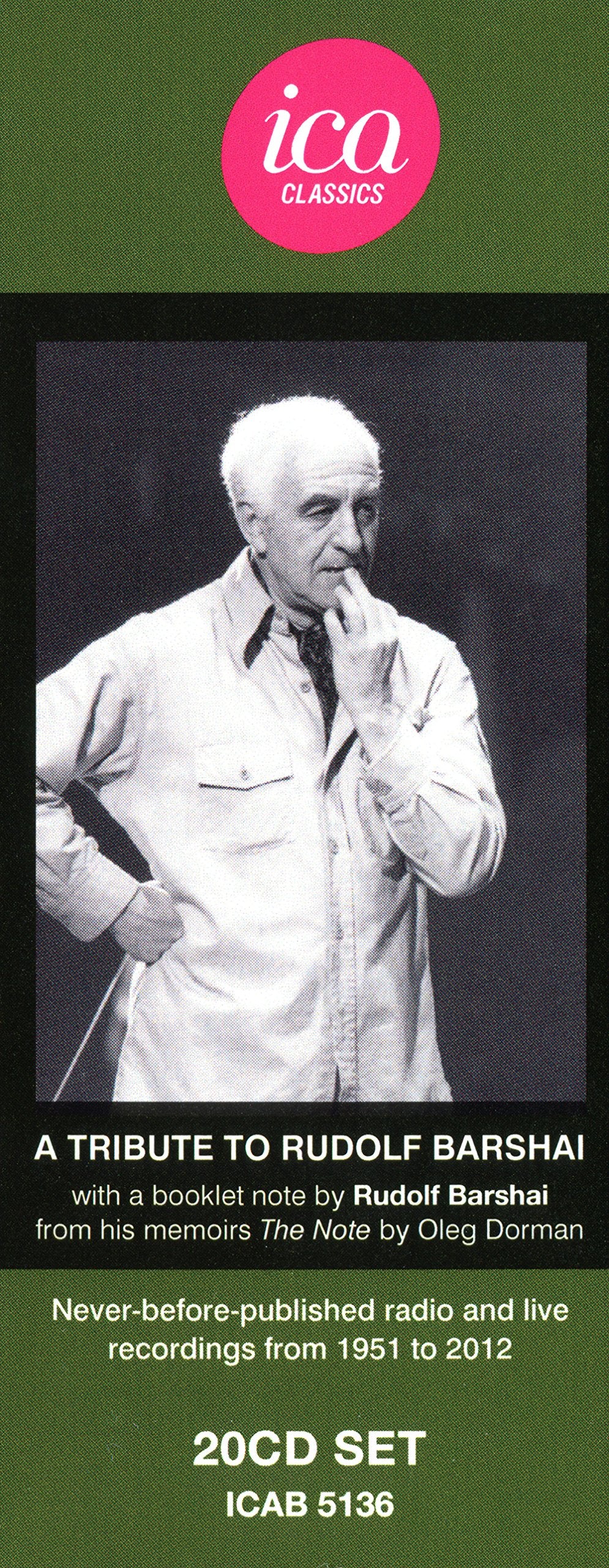 A Tribute to Rudolf Barshai