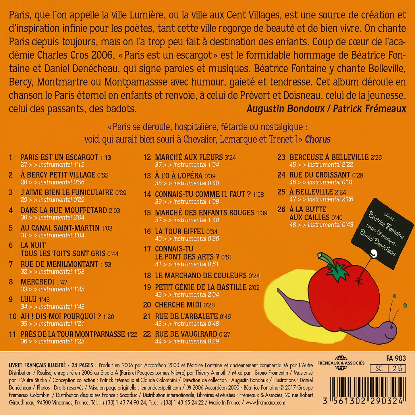 PARIS EST UN ESCARGOT