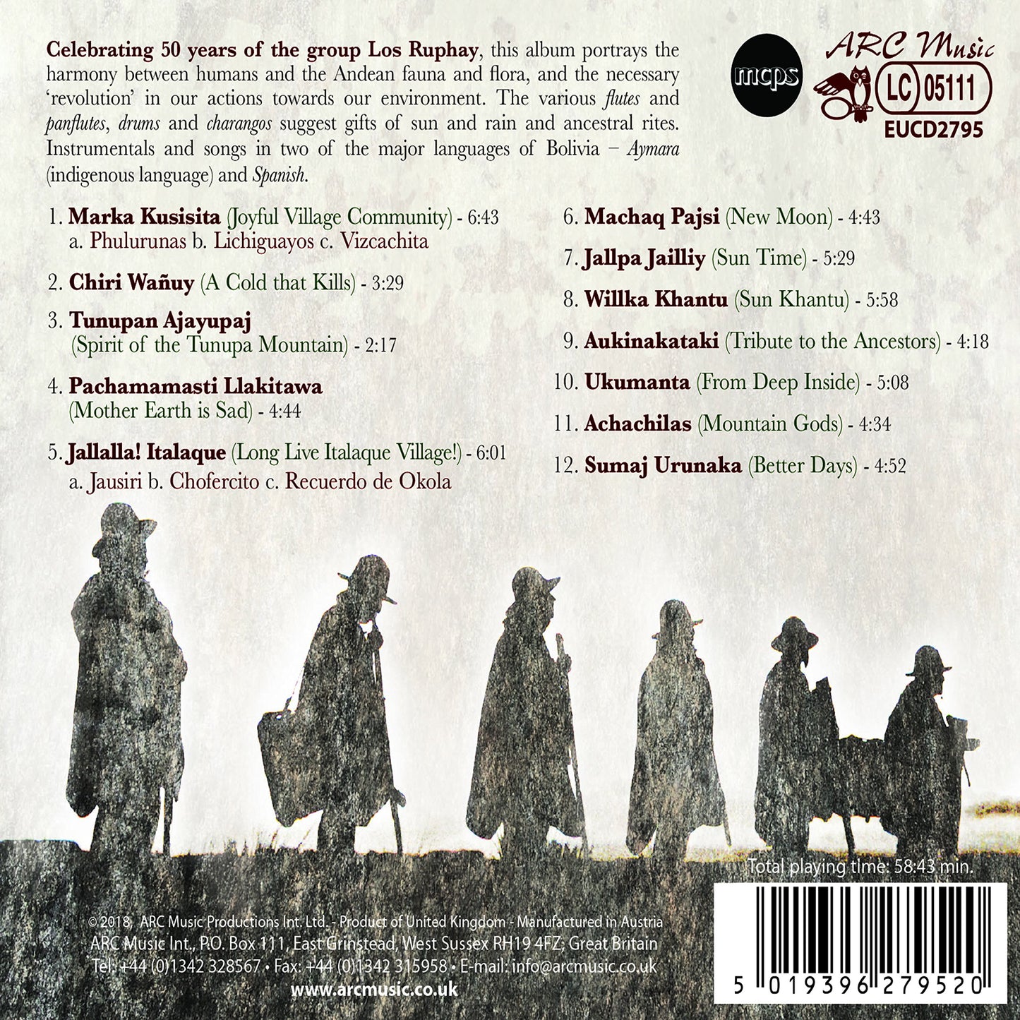 A Cry for Revolution: Earth Healing Music from Bolivia