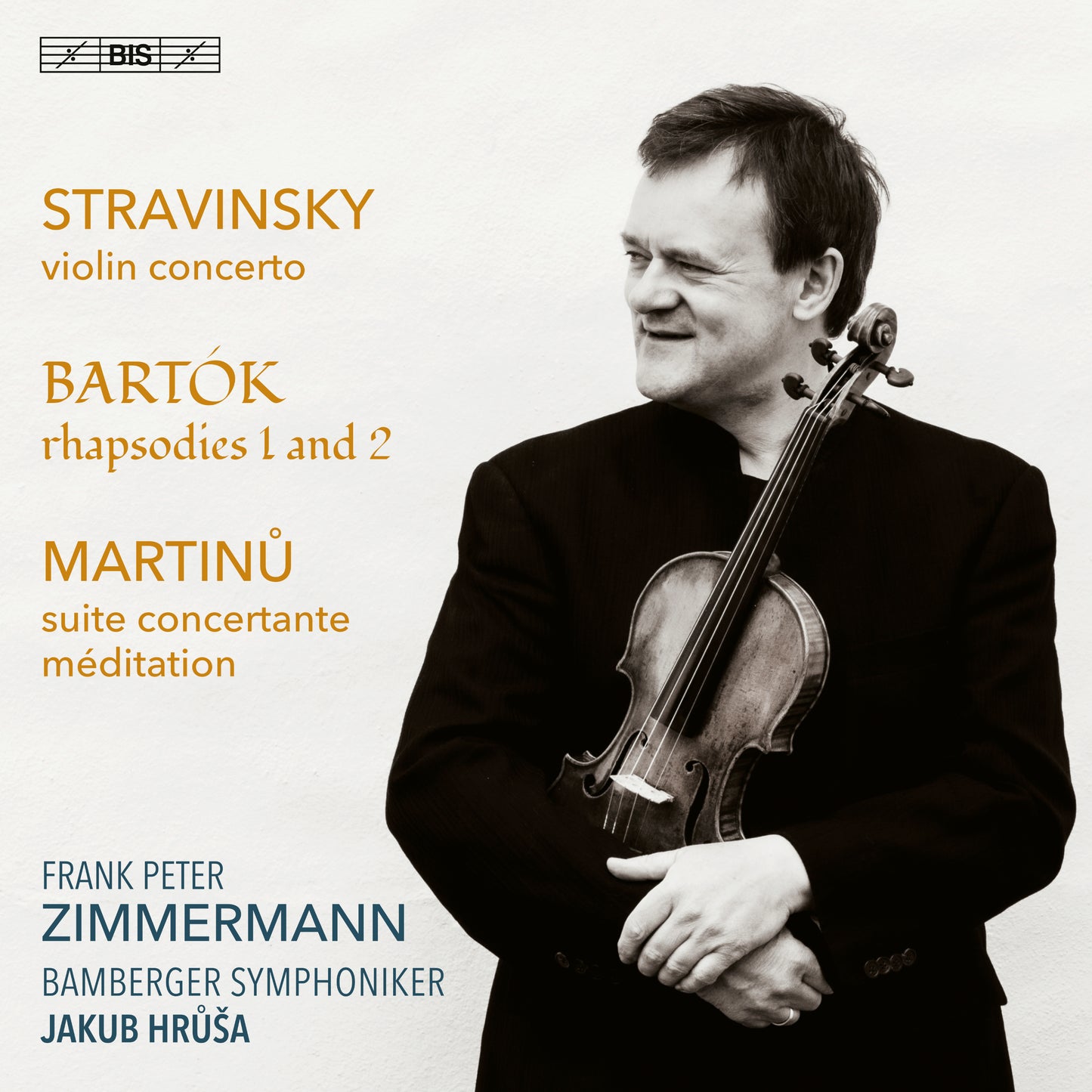 Stravinsky, Bartok & Martinu: Works For Violin & Orchestra / Frank Peter Zimmermann