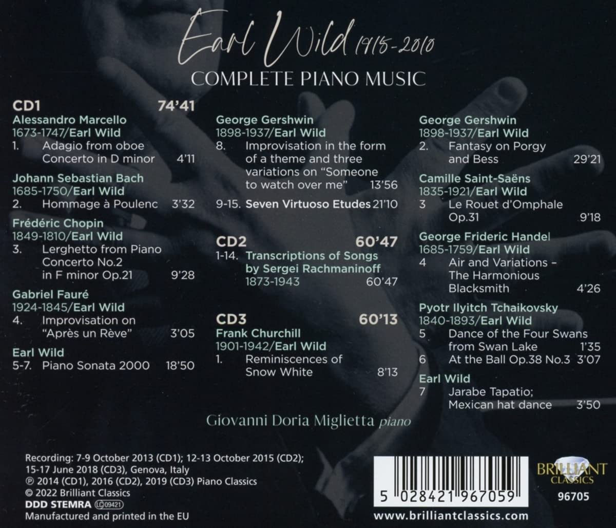 Wild: Complete Piano Music