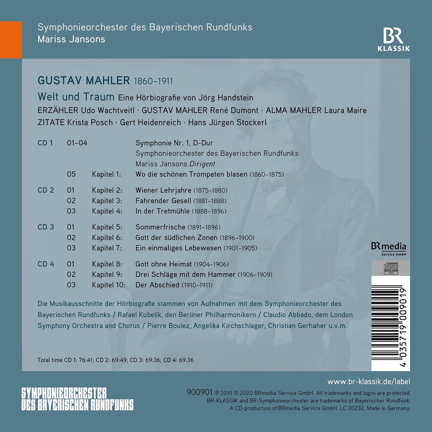 Mahler: Welt Und Traum (World & Dream) - Audio Biography By