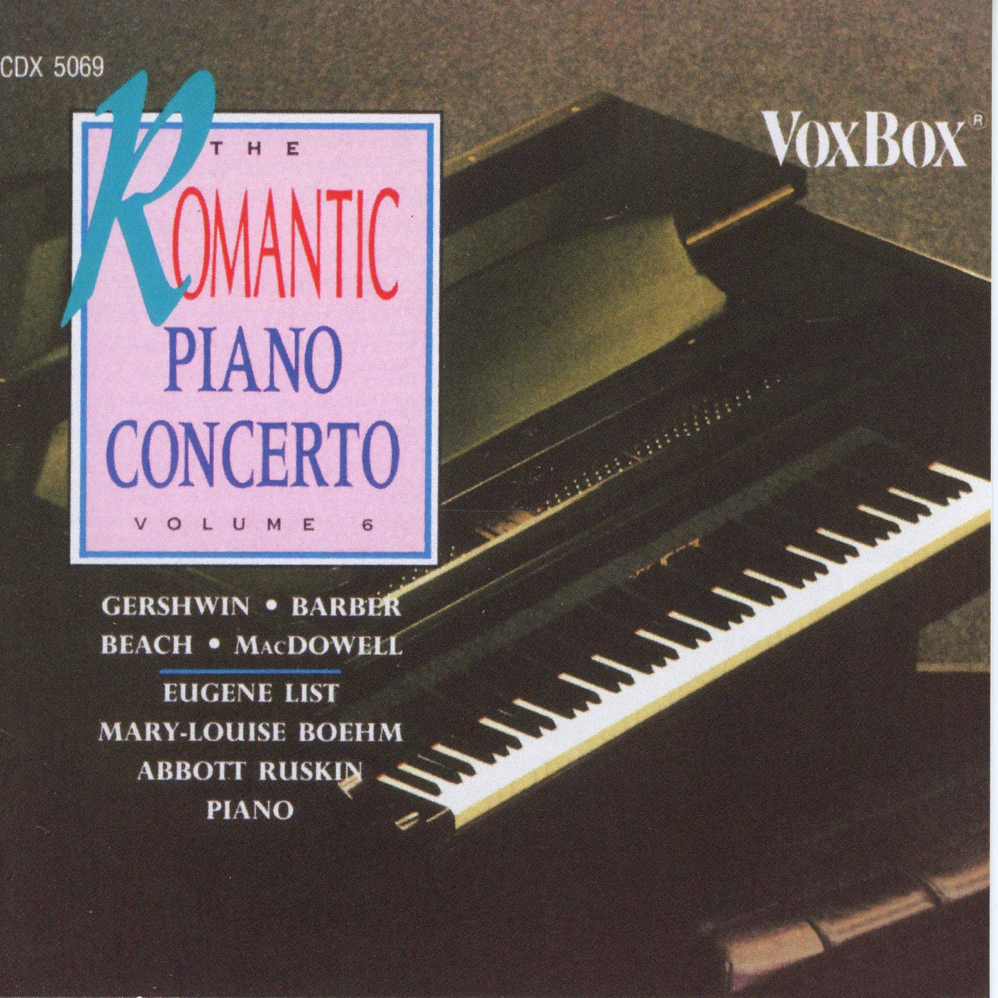 The Romantic Piano Concerto, Vol. 6