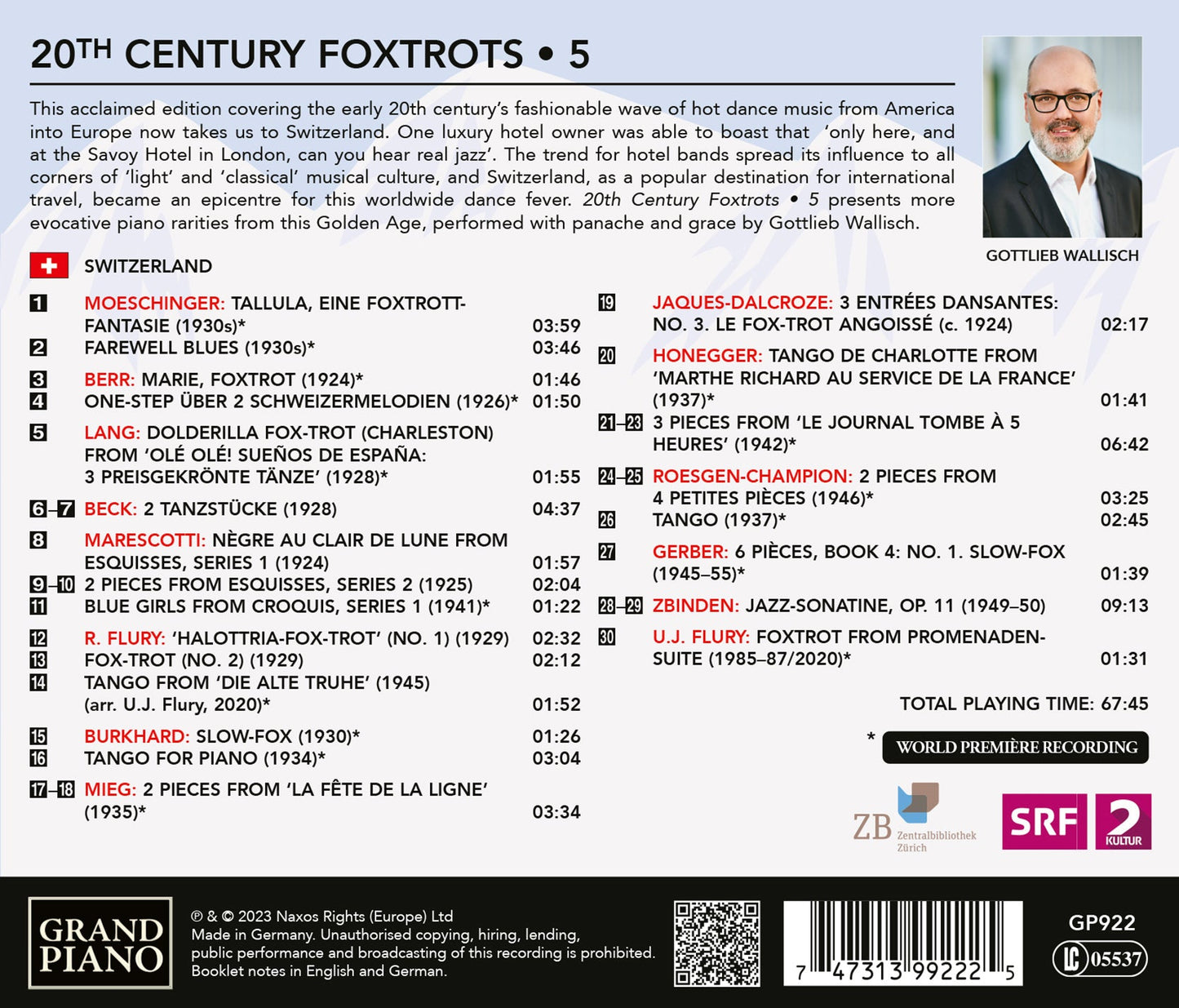 20Th Century Foxtrots, Vol. 5 - Switzerland