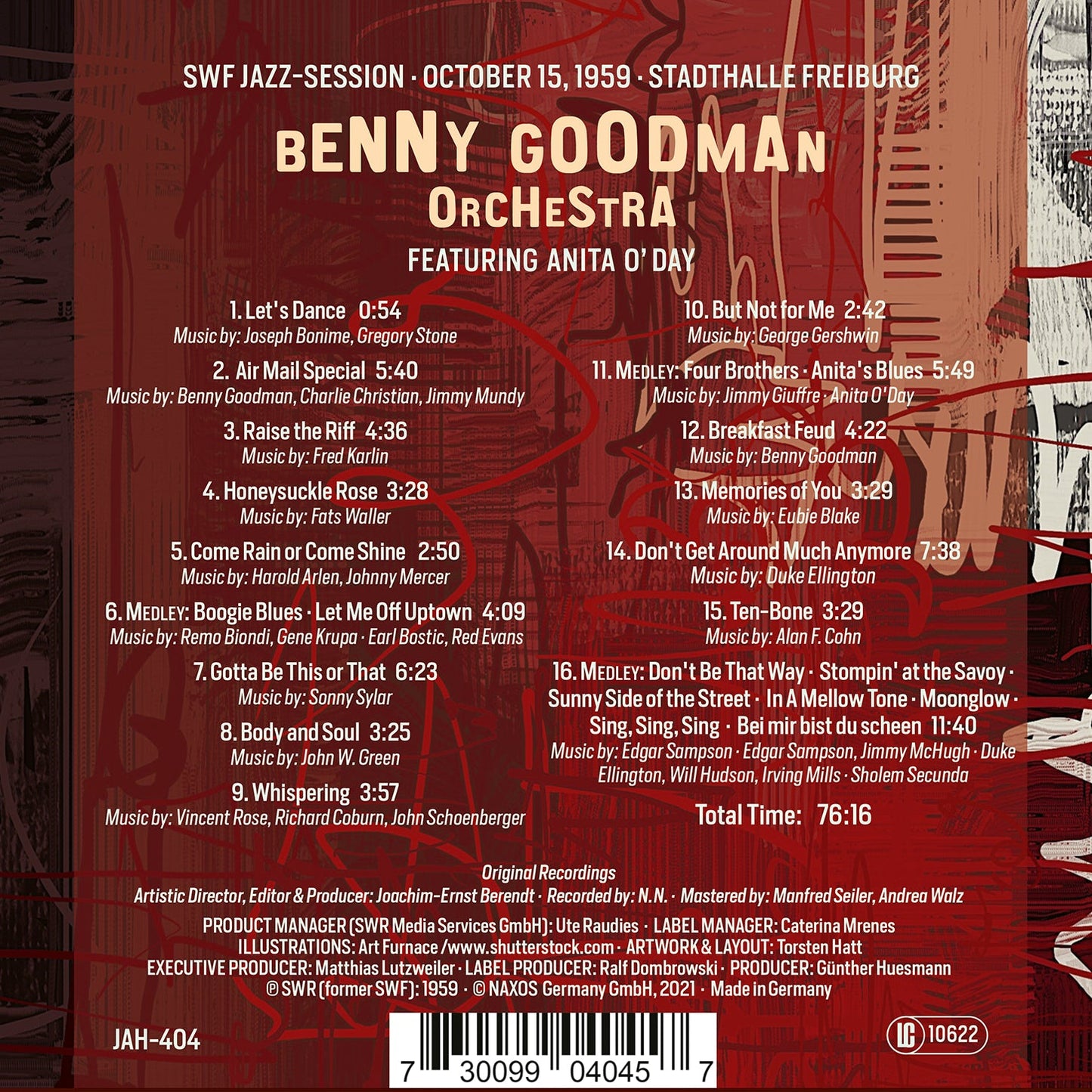 Benny Goodman Orchestra Feat. Anita O'Day (Live)