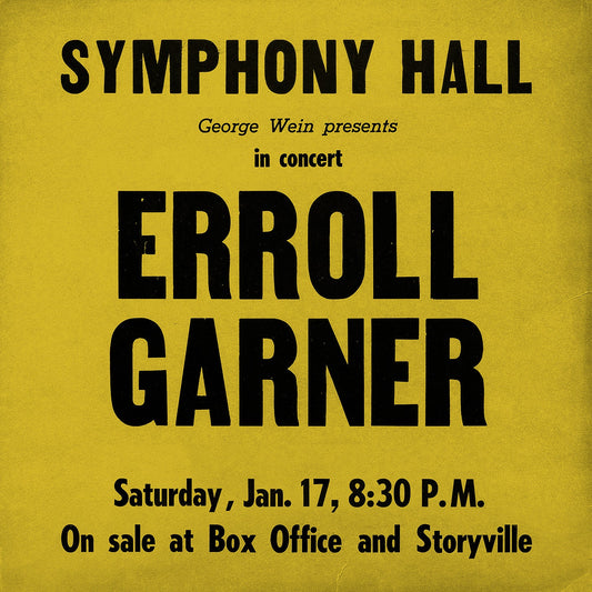 Symphony Hall Concert / Erroll Garner