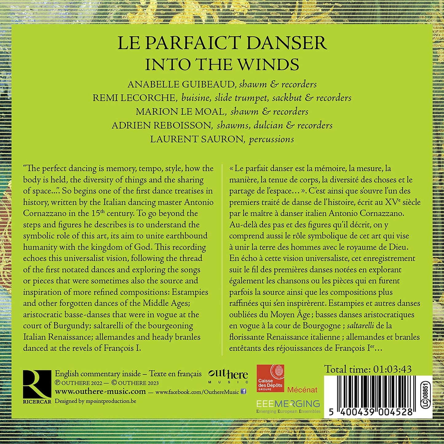Le Parfaict Danser - Dance Music, 1300-1500