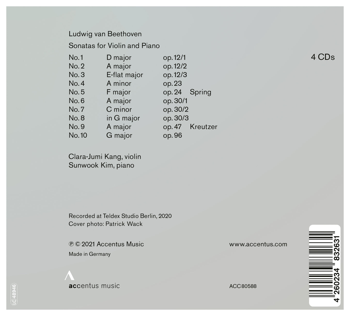 The Violin Sonatas