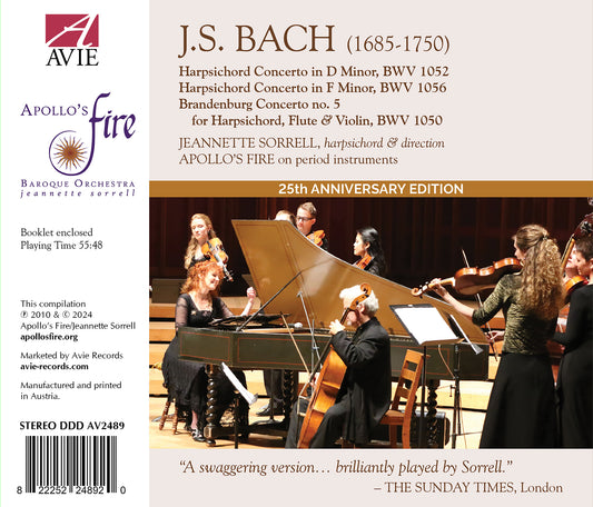 J.S. Bach: Harpsichord Concertos (25th Anniversary Edition)