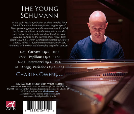 The Young Schumann - Carnaval, Op. 9; Papillons, Op. 2; Inte
