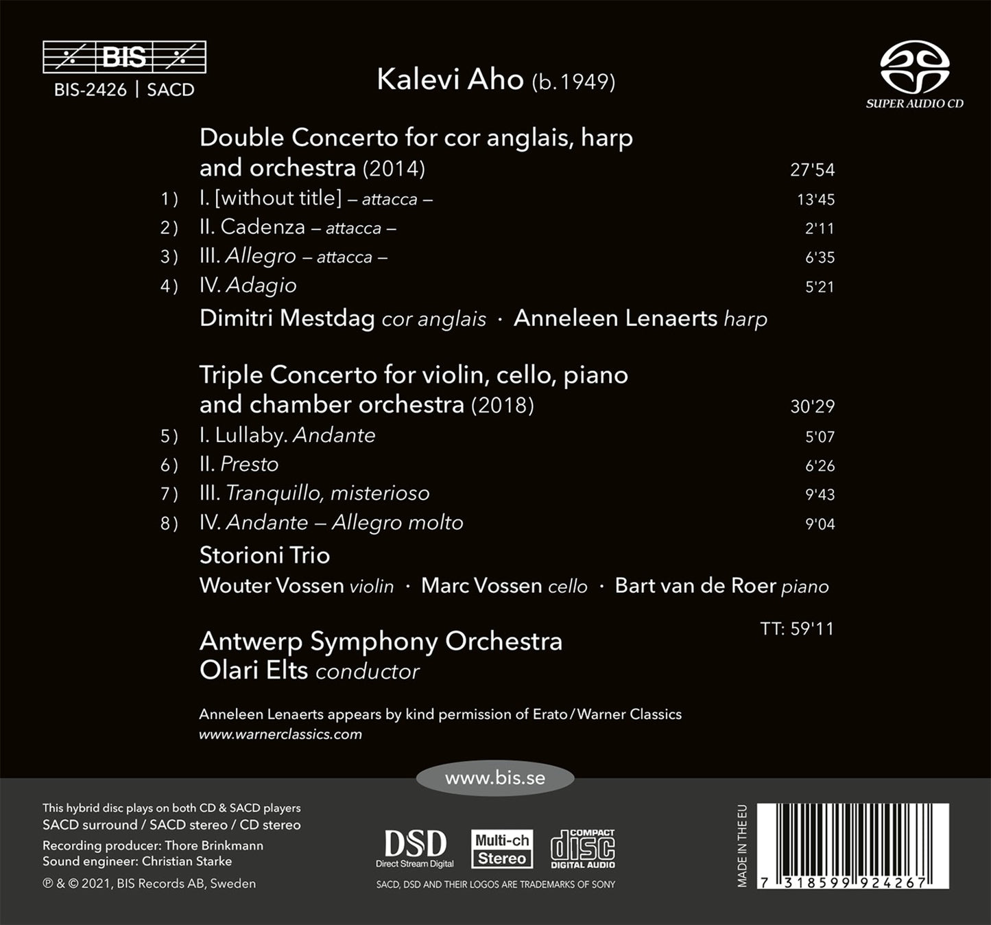 DOUBLE AND TRIPLE CONCERTOS