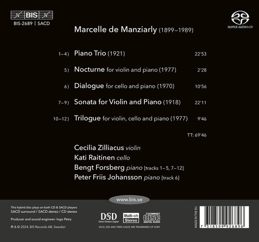 Manziarly: Chamber Works