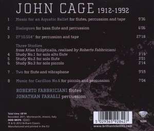Cage: Music for an Aquatic Ballet - Music for Carillon No. 6