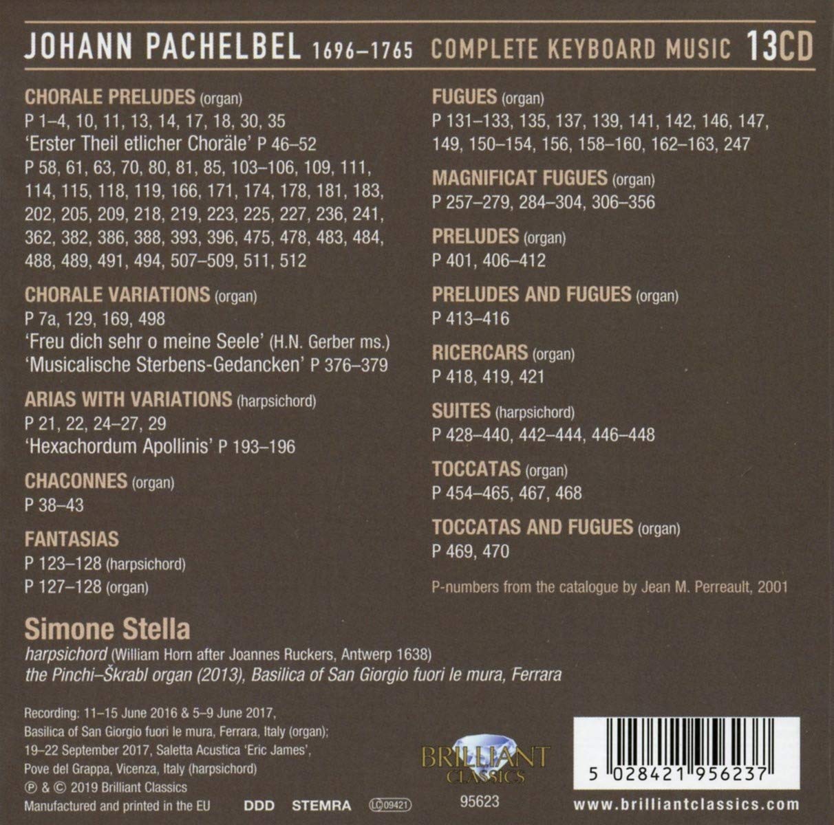 Pachelbel: Complete Keyboard Music, Vol. 1