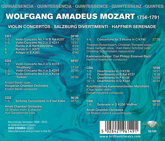 Quintessence Mozart