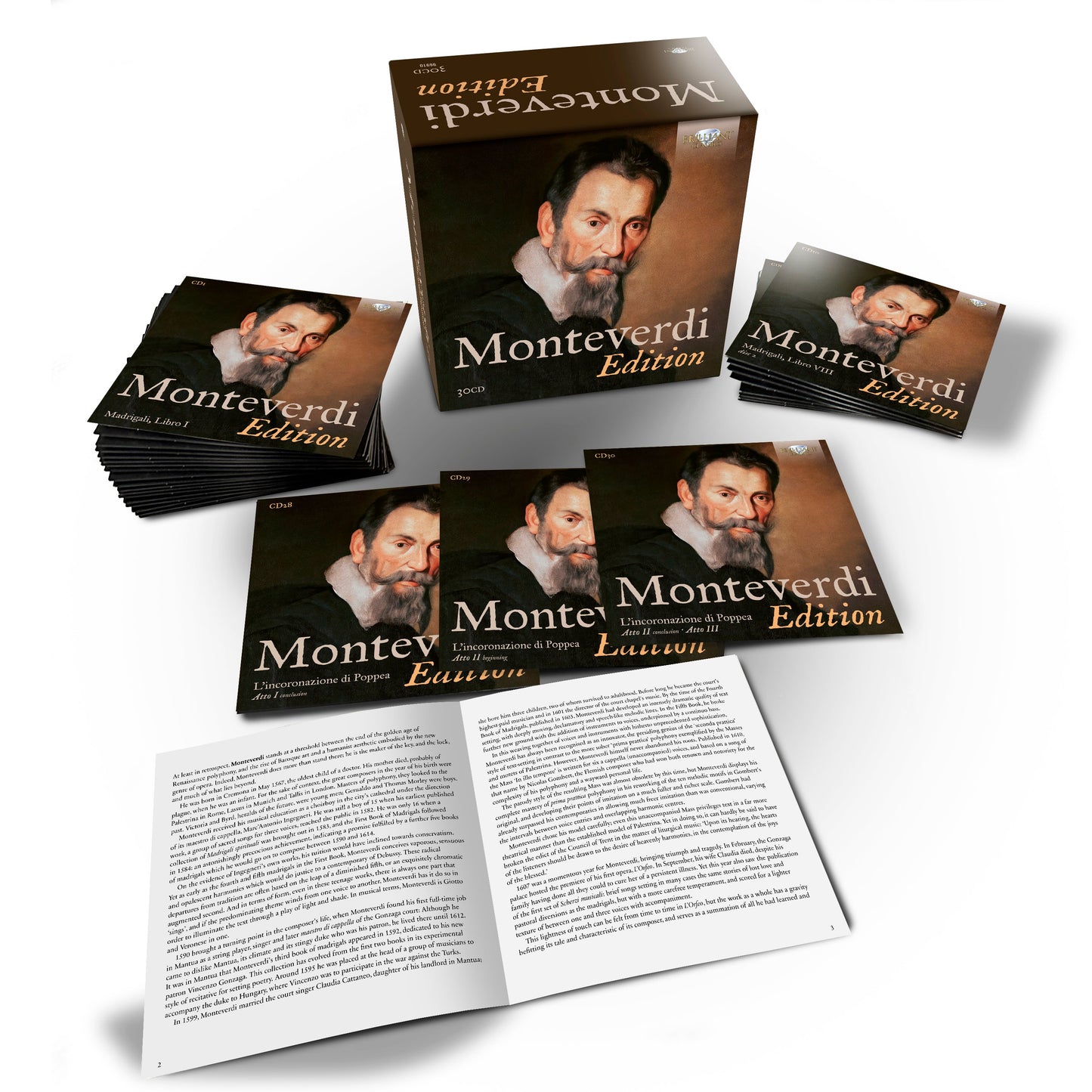 Monteverdi Edition  Le Nuove Musiche, Armoniosoincanto, Ensemble San Felice