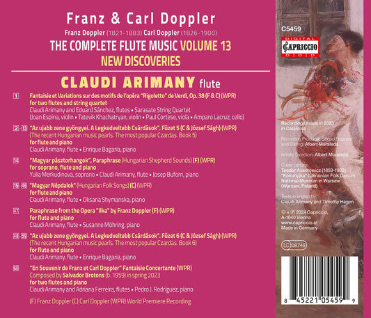 Franz Doppler & Carl Doppler: The Complete Flute Music Editi