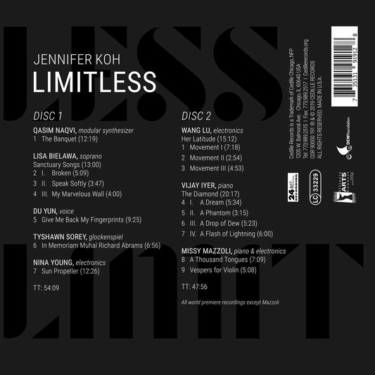 Limitless - Violin duos performed with the composers