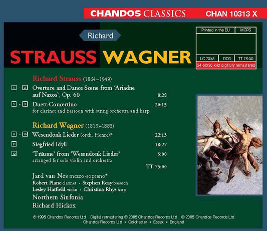 STRAUSS: Ariadne auf Naxos / Duett-Concertino / WAGNER: Wese