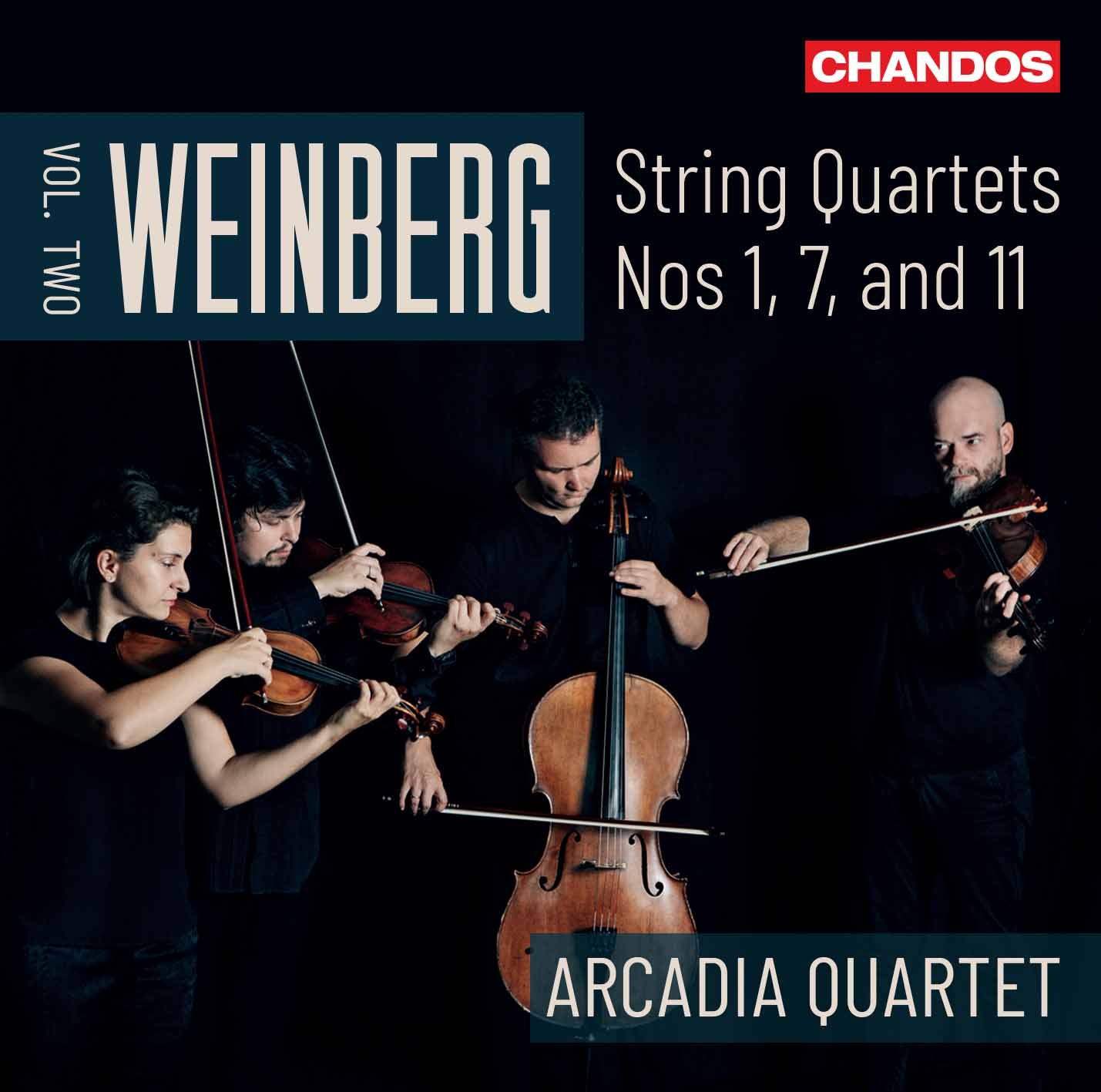 Weinberg: String Quartets Nos. 1, 7 & 11, Vol. 2