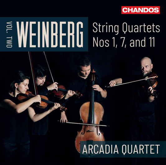 Weinberg: String Quartets Nos. 1, 7 & 11, Vol. 2