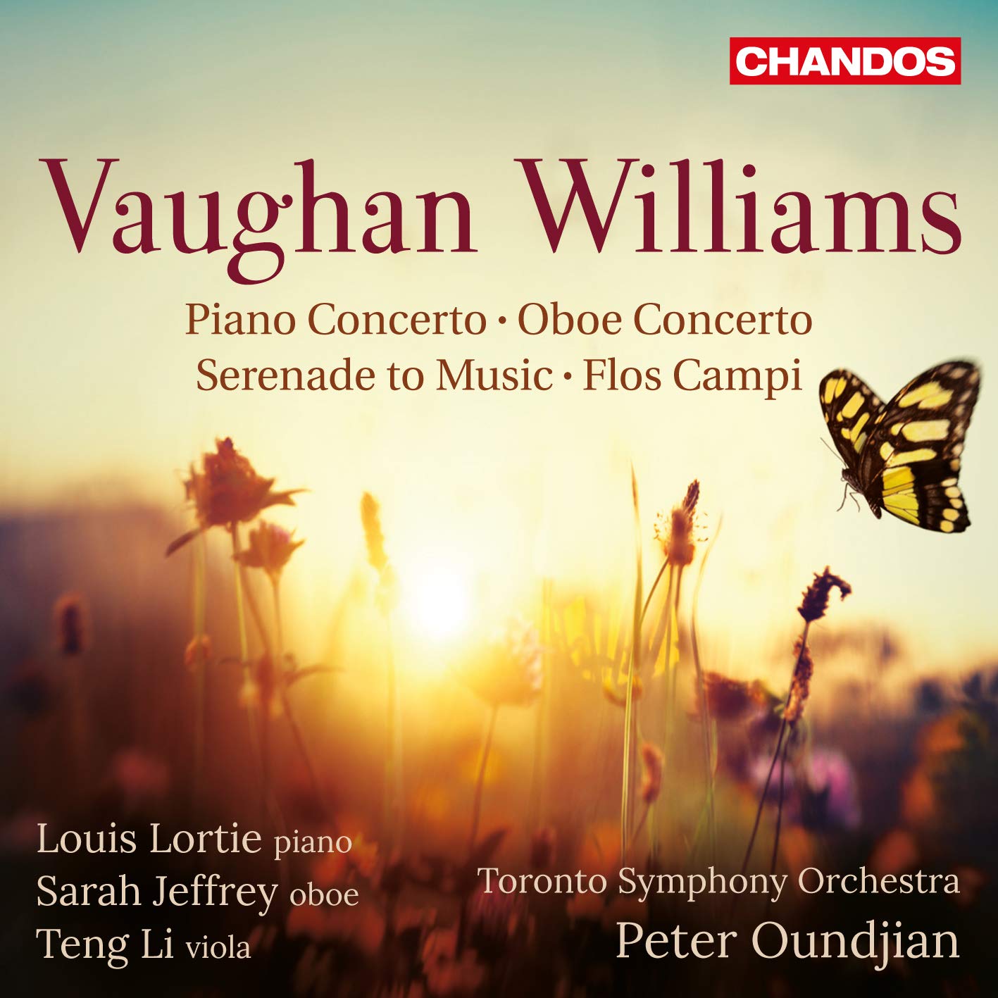 Vaughan Williams: Piano Concerto, Oboe Concerto, Serenade to