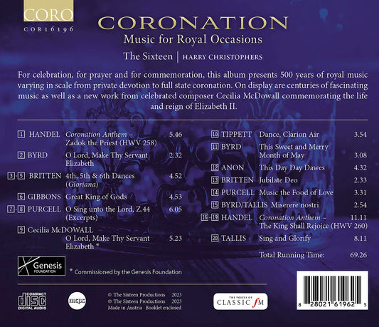Coronation - Music For Royal Occasions