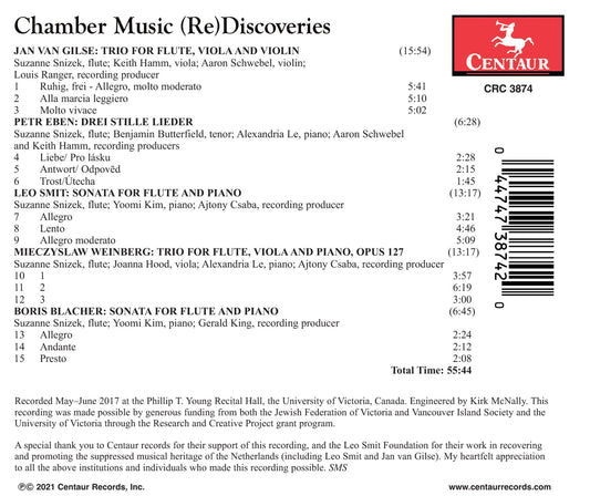 CHAMBER MUSIC (RE)DISCOVERIES