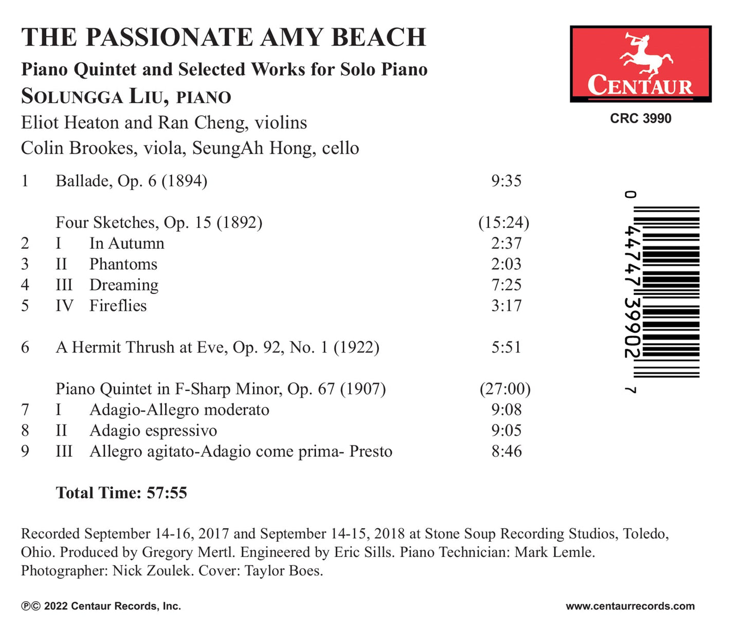 The Passionate Amy Beach