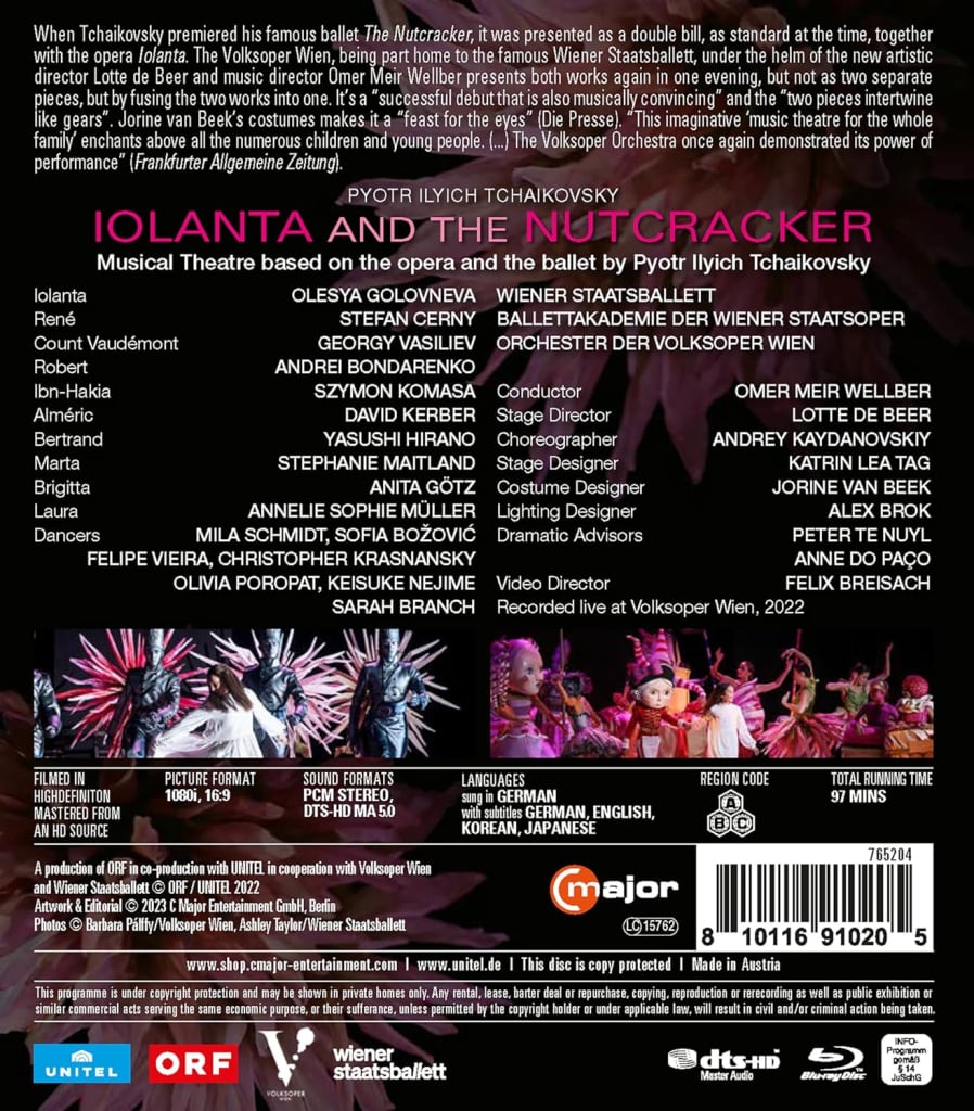 Tchaikovsky: Iolanta; The Nutcracker