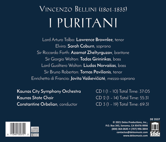 Bellini: I Puritani / Sarah Coburn; Lawrence Brownlee